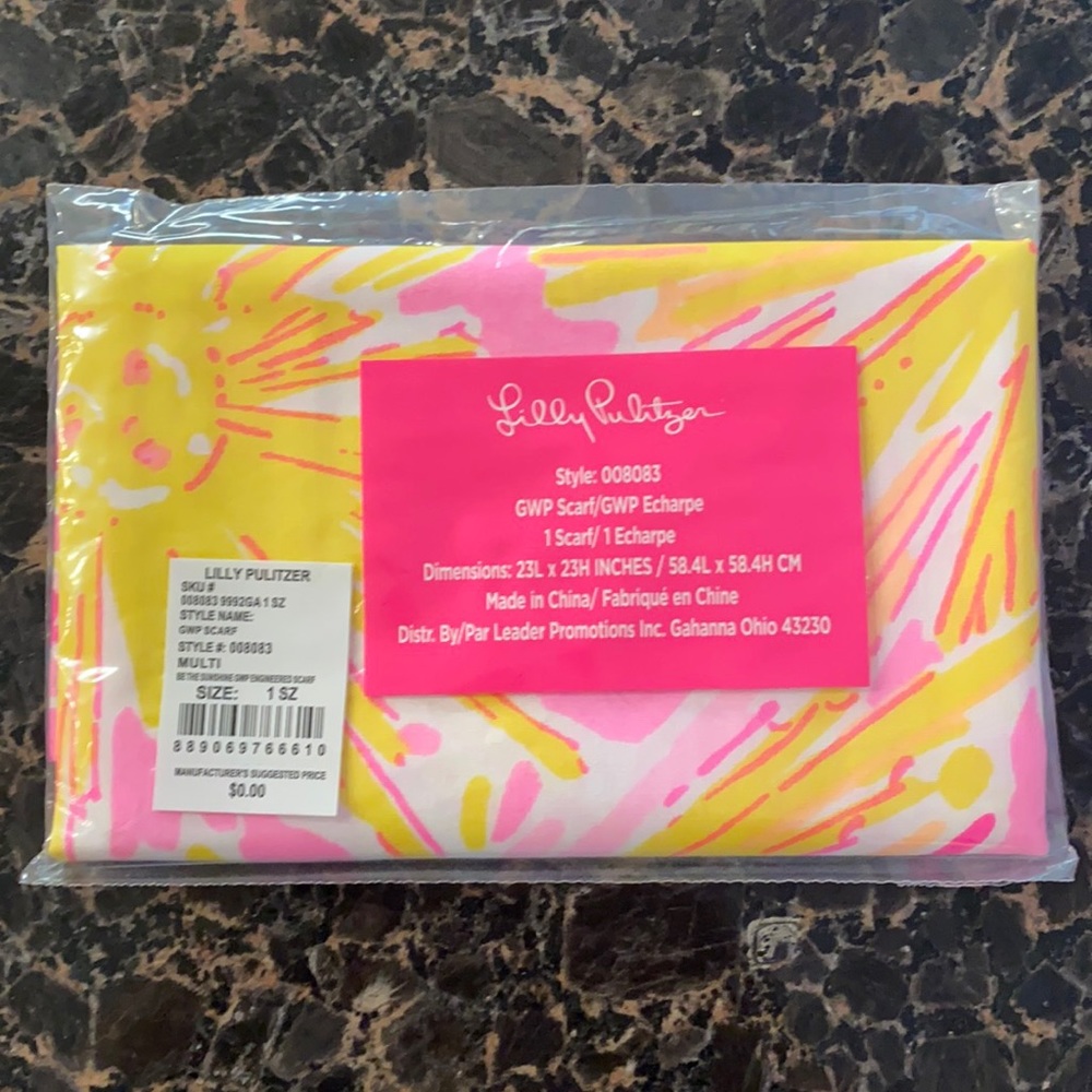 Lilly Pulitzer Scarf - Be the Sunshine